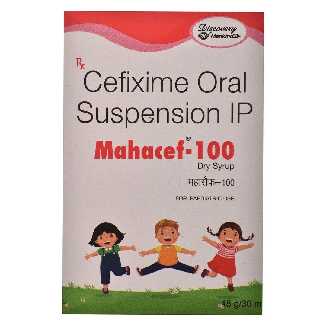 Mahacef 100Mg Dry Syrup