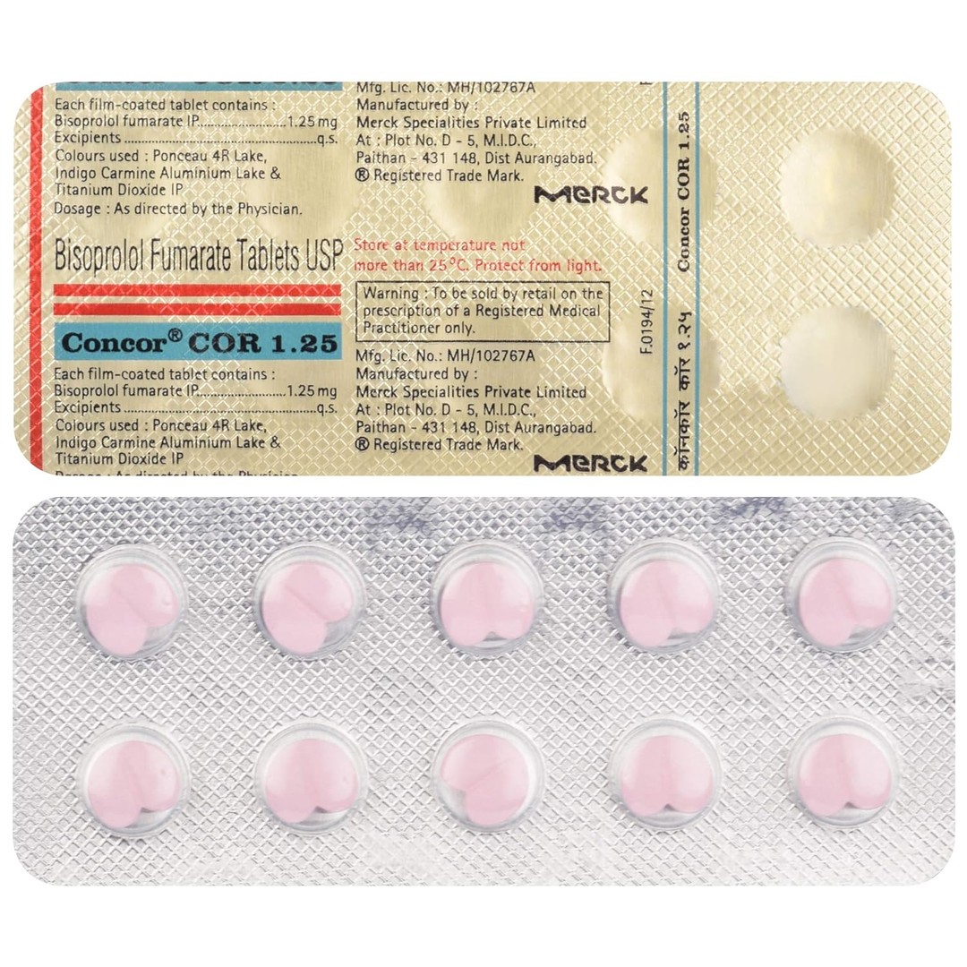Concor COR 1.25 Tablet