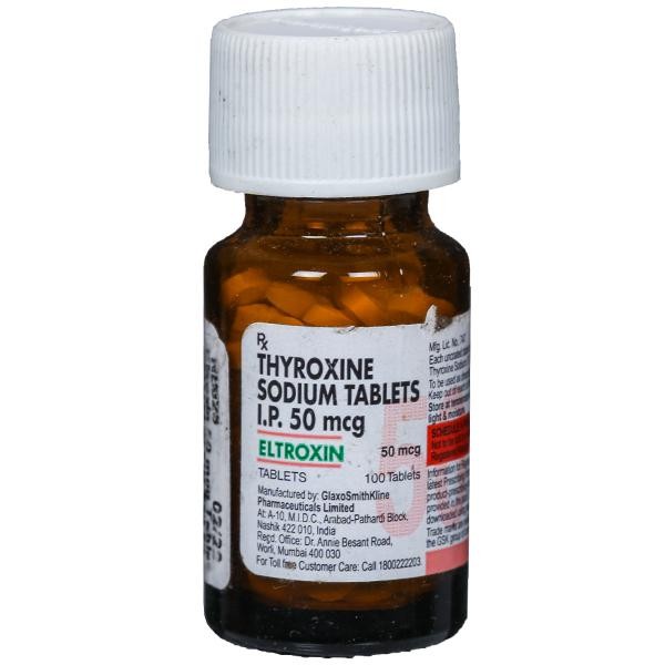 Eltroxin 50Mcg Tablet