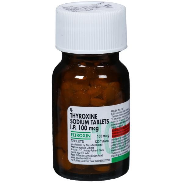 Eltroxin 100Mcg Tablet
