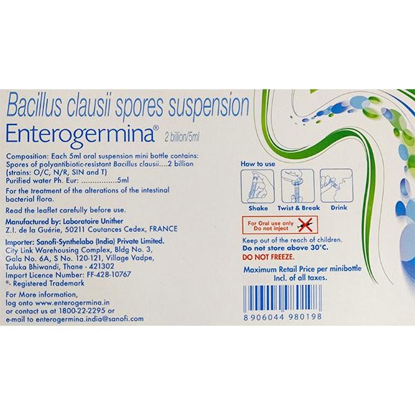 Enterogermina Probiotic solution (5ml)