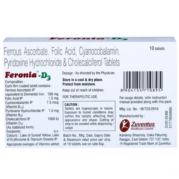 Feronia D3 Tablet