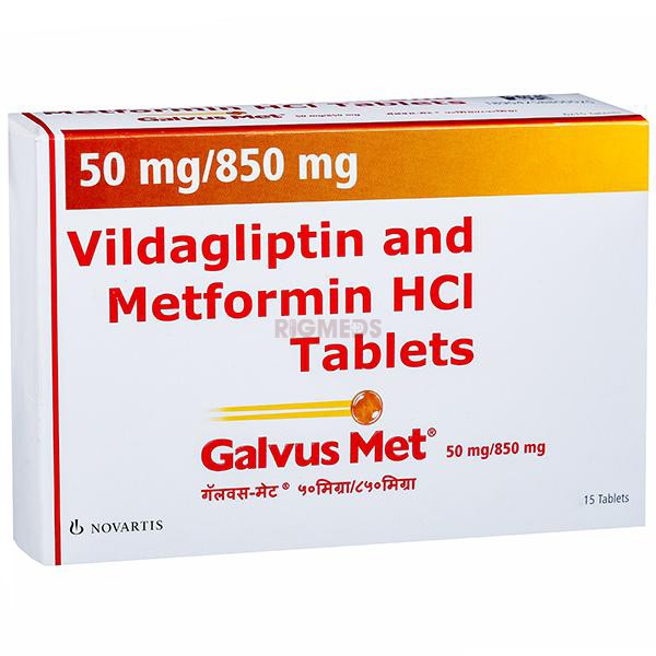 Galvus Met 50Mg/850Mg Tablet