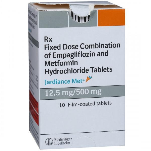 Jardiance Met 12.5mg/500mg Tablet