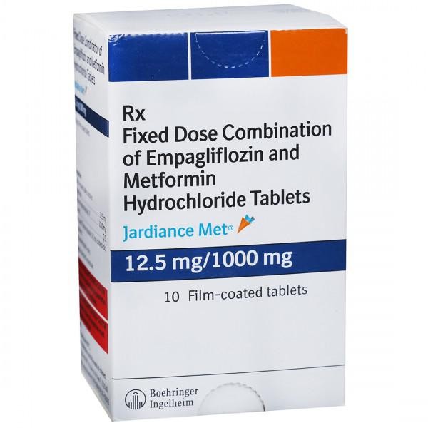 Jardiance Met 12.5mg/1000mg Tablet