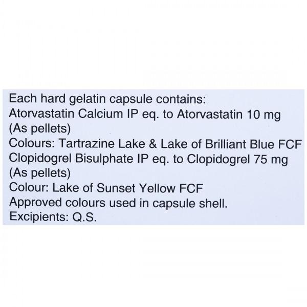 Lipicure CV 10mg/75mg Capsule