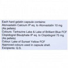 Lipicure CV 10mg/75mg Capsule