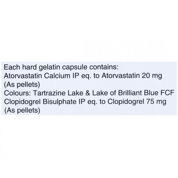 Lipicure CV 20mg/75mg Capsule