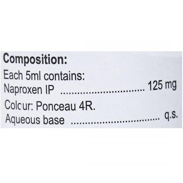 Naprosyn Oral Suspension Tutti Frutti