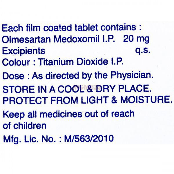 Olsar 20 Tablet