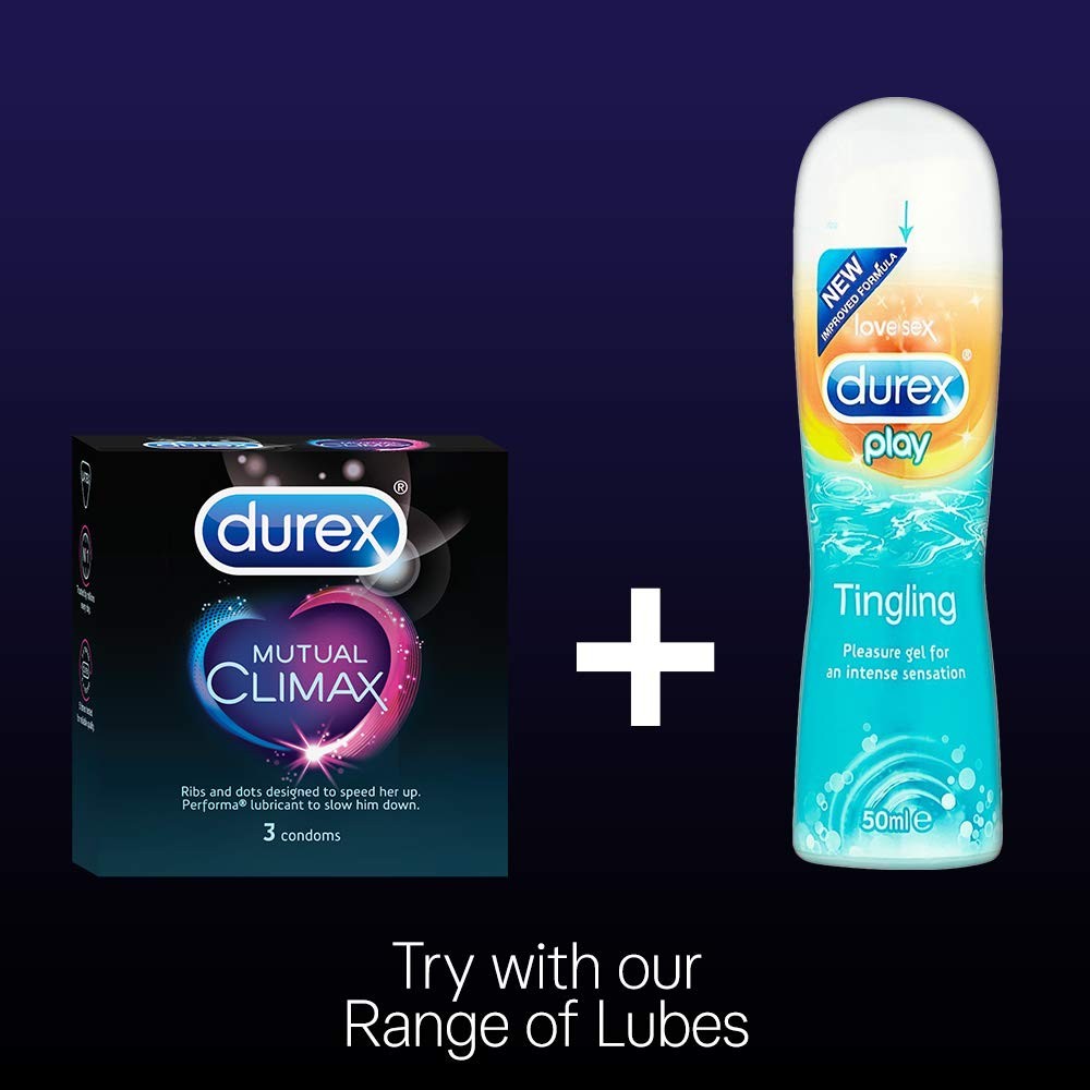 Durex Mutual Climax - 3 Condoms (Pack of 1)