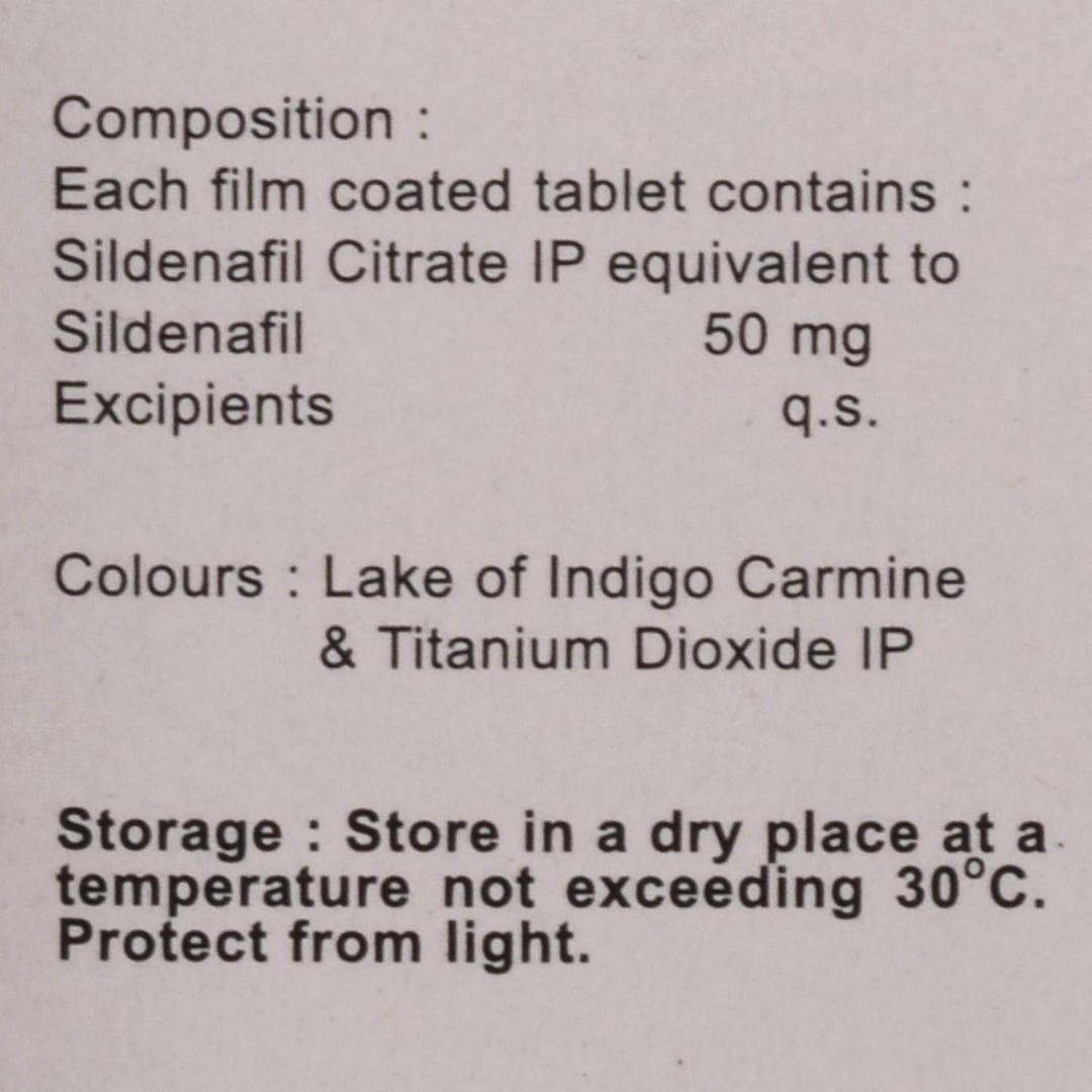 Manforce 50Mg Tablet