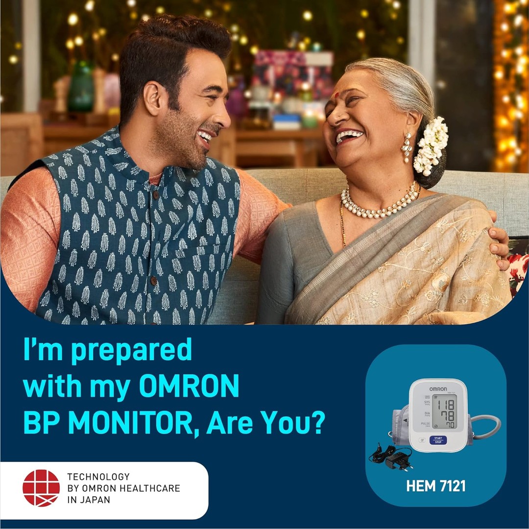 Omron Hem-7121 J BP Monitor