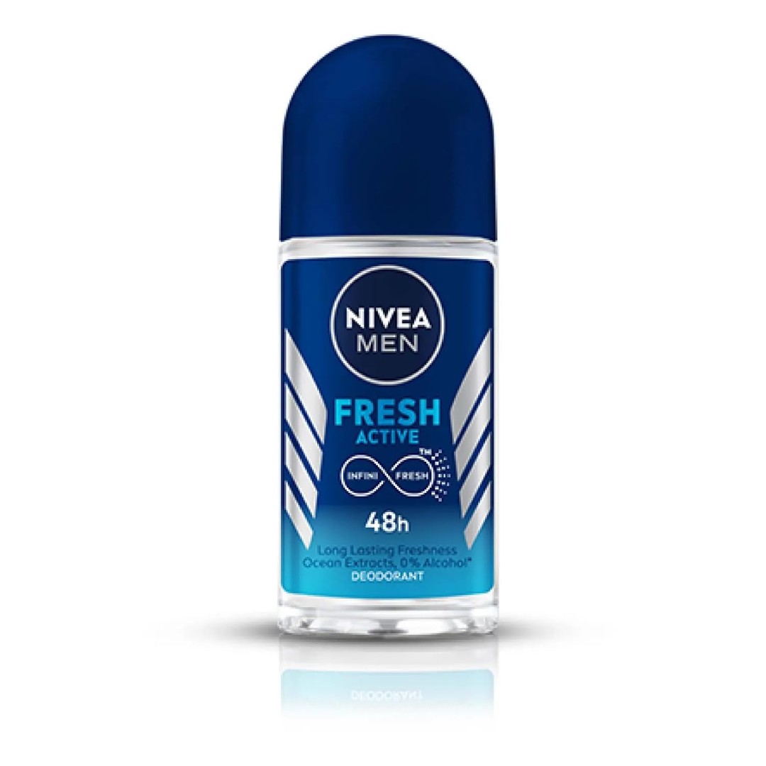 Nivea Men Fresh Active Roll On Deodorant