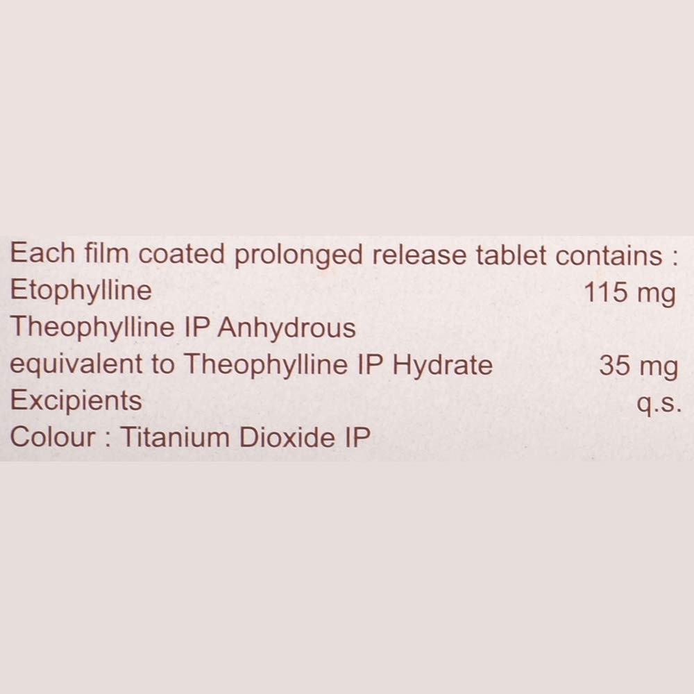 Deriphyllin Retard 150 Tablet